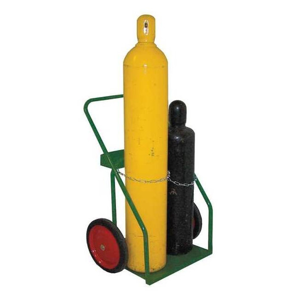 Saftcart Cylinder HandTruck,400 lb,42"x21"x6-1/2" 860-14