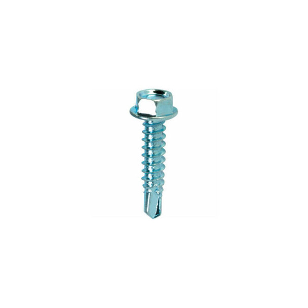 Self-Tapping Screw - #10 x 1"" - Hex Washer Head - Pkg of 140 - ITW Teks 21328