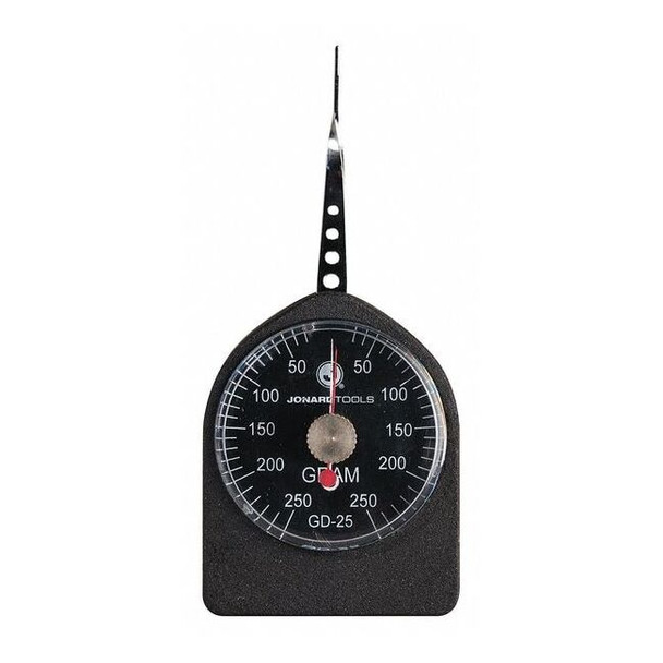 Jonard Tools Dyno Gauge, +/-10g Force Acc, Analog GD-25