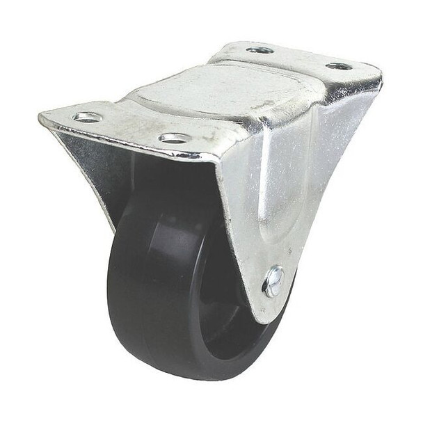 Manufacturer Varies Plate Caster,250 lb. Load Rating,Rigid P2R-PB040G-P