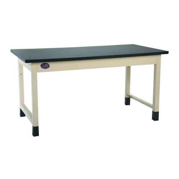 Heavy Duty Lab Work Bench, Laminate, 30" W, 30" Height, 1000 lb., Straight