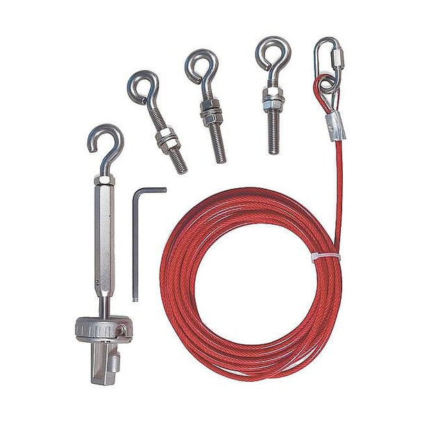 Omron Cable Kit,PVC Covered Steel,32ft. 10in.L 44506-2710