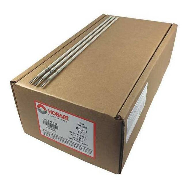 14-1/2" Stick Electrode 1/8" Dia., AWS E6011, 50 lb.