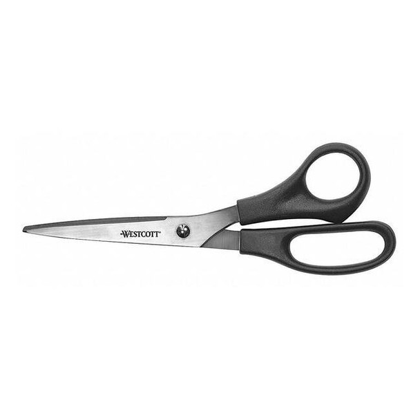 Westcott Scissors,Right or Left Hand,8 In. L 13135
