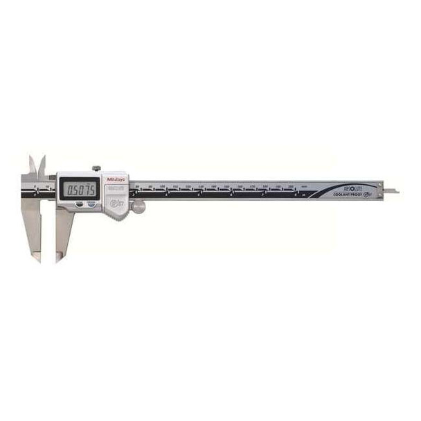 Mitutoyo Absolute Digital Caliper,0 to 8 In 500-753-20-CAL
