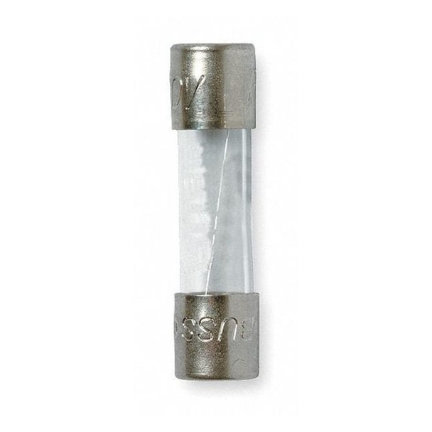 Eaton Bussmann Glass Fuse, 3.15A, 35A at 250V AC, 5 PK S500-3.15-R