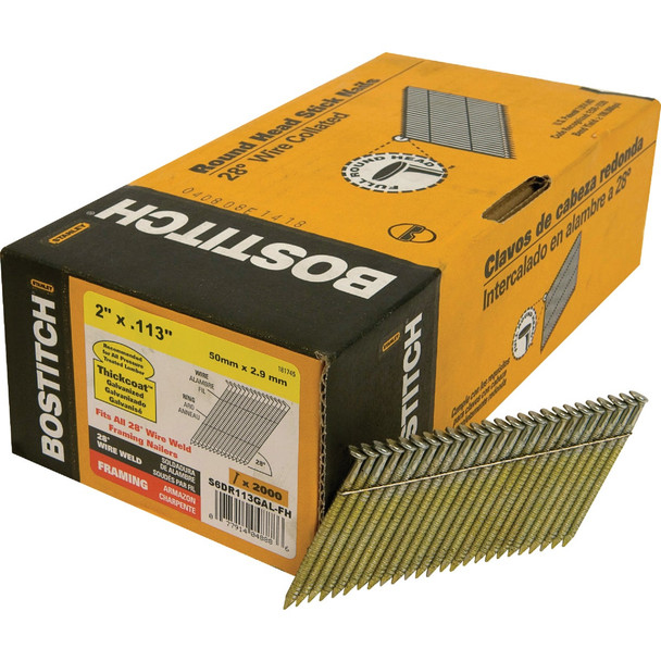 Bostitch 2" Framing Nail S6DR113GAL-FH