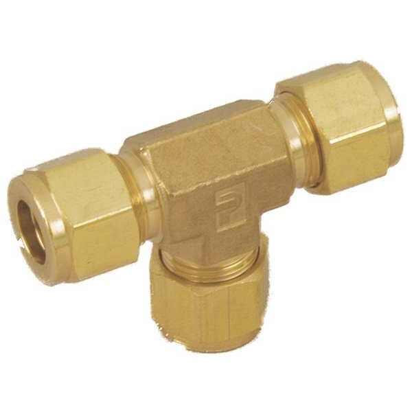 Parker 1/8" A-LOK Brass Union Tee 2ET2-B