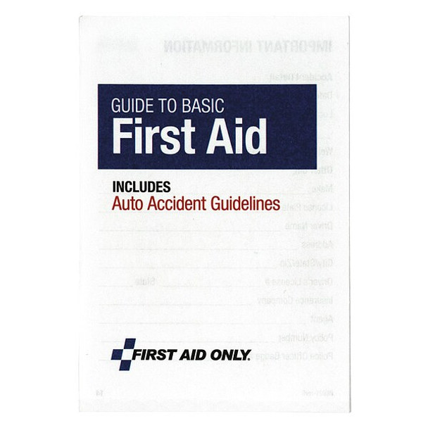 First Aid Only RefMaterial,AccidentInvest/WorkSafety BK021