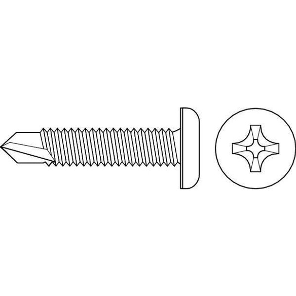 Manufacturer Varies Drill Screw,Pan,#6,Zinc,3/4"L,PK341 TKPPI0-600750-2-341P Manufacturer Varies Drill Screw,Pan,#6,Zinc,3/4"L,PK341 TKPPI0-600750-2-341P
