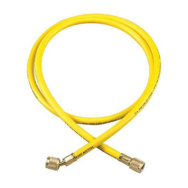 Yellow Jacket Hose, 5 ft L, Yellow, 800 psi, 1 Hose 21060