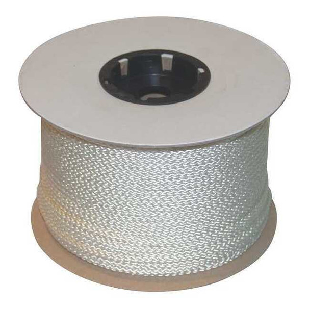 Manufacturer Varies Rope, 600ft, Wht, Braid, Polystr P03600-01