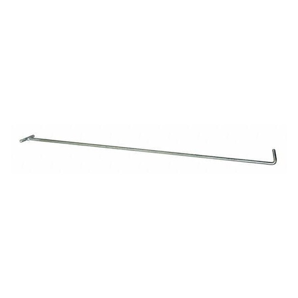 New Age Industrial Drag Hook,34 1/2 in L,Silver 1199