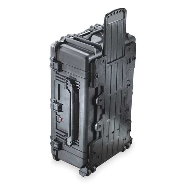 Pelican Black Protective Case, 31.59"L x 20.5"W x 12.45"D 1650