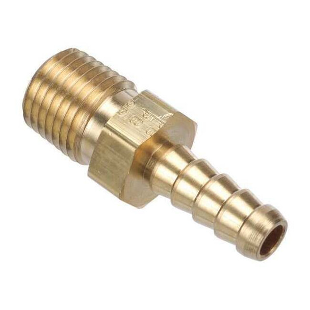 Parker 1/4" x 3/8" Hose Barb x MNPT SS Barb Connector 6-4 B2HF-SS