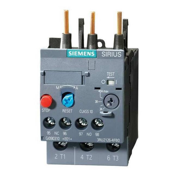 Overload Relay, 1NC/1NO, 2.8 A Min current, 4 A Max current, 690V AC
