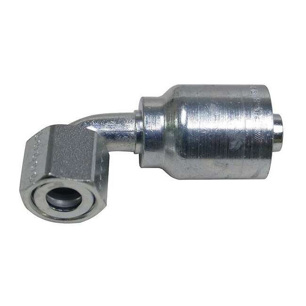 Parker Hose Fitting,Female ORS,Elbow,Hose 3/8 1J943-8-6