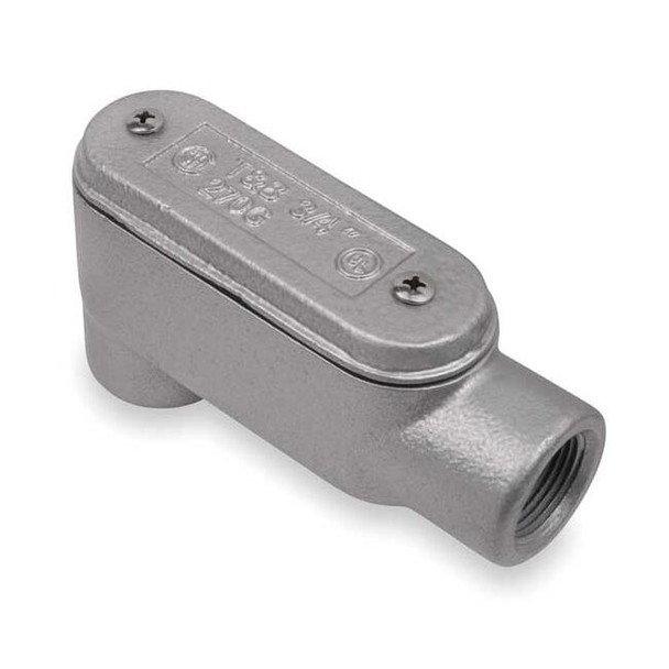 Abb Conduit Outlet Body,Iron,Trd Sz 3/4in LB27CG-TB