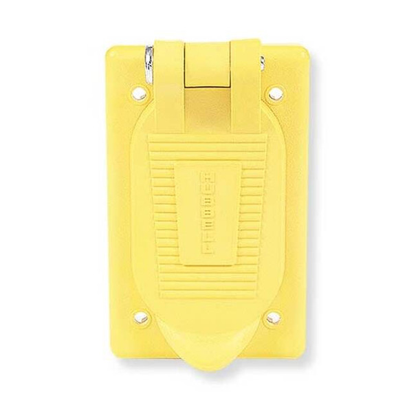 1 Gang -Gang Vertical Weatherproof Cover, ,Thermoplastic