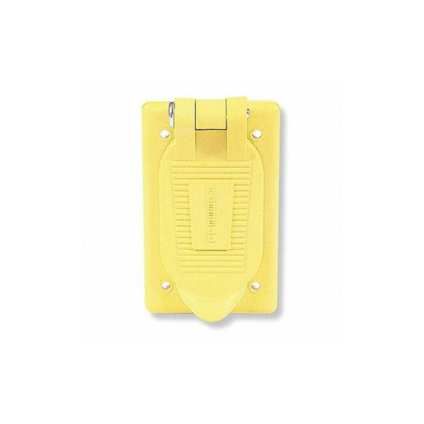 1 Gang -Gang Vertical Weatherproof Cover, ,Thermoplastic