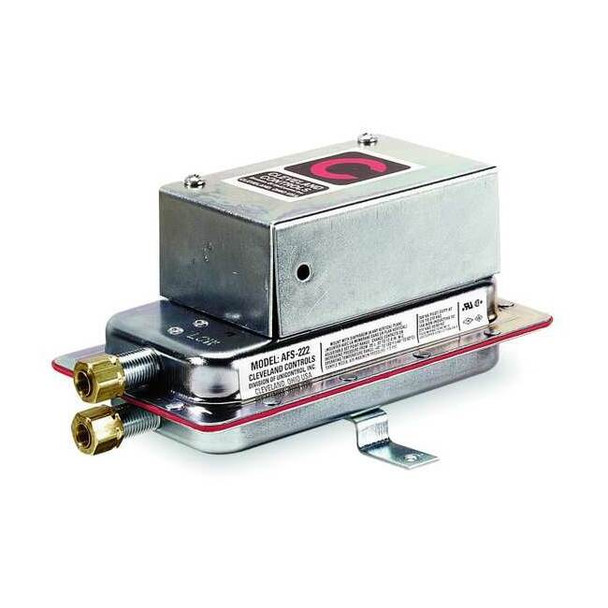 Cleveland Controls Air Sensing Switch, 300 VA Pilot Duty, 3 1/4 in W AFS-222-139