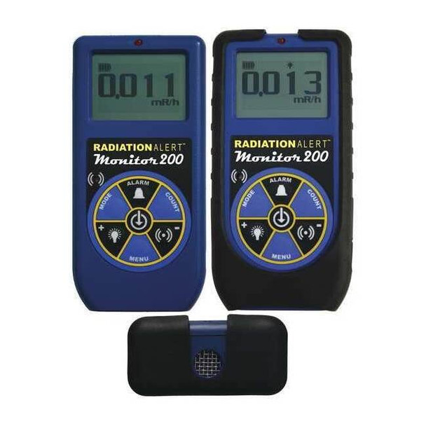 Radiation Alert Rad Surv Mtr,0.01to2000uSv/hr,Digital MONITOR 200