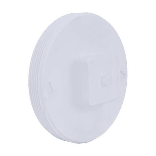 Manufacturer Varies PVC Cleanout Plug, MNPT, 6 in Pipe Size 1WKW5