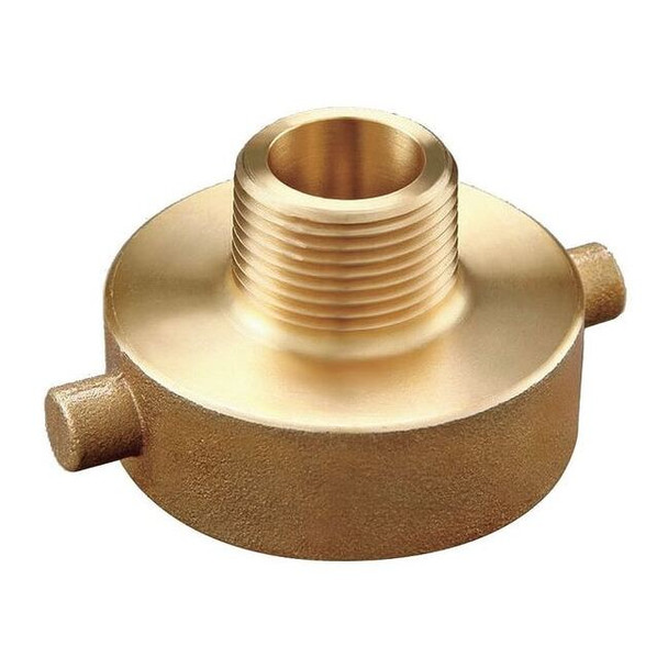 Moon American Fire Hose Adapter,FNPT x NST Male,Brass 369-1561521