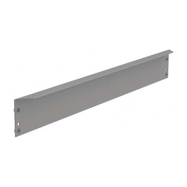 Tennsco Shelf Support 24In,End Support,Med Gray LRA-24