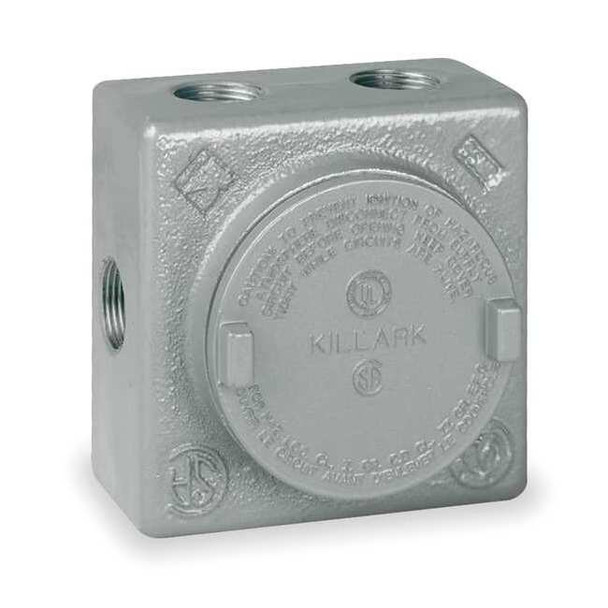 Hubbell Killark Body,Outlet,3/4" Conduit Size GRSS-2