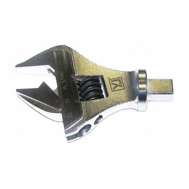 Yellow Jacket Torque Wrench Head,6-1/2" Size,Steel 60647