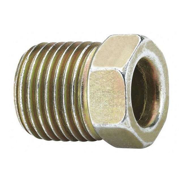 Parker Flared Fitting Nut, Brass, 3/16 in, PK10 41IFS-3