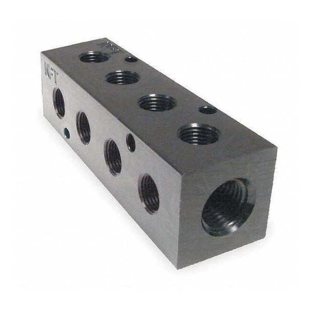 Pneumadyne Manifold, 90,Metal,NPT,3/8 In. M20-250-4-90