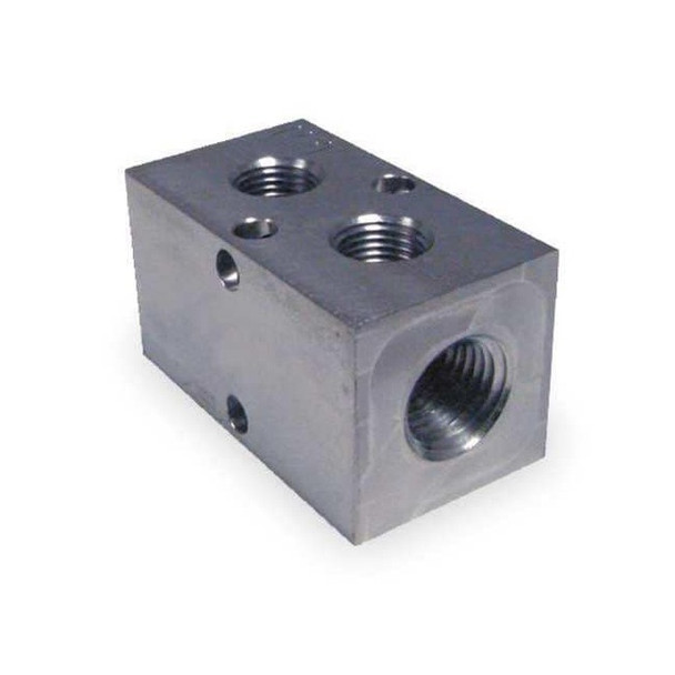 Pneumadyne Manifold,Stainless Steel,NPT,1-3/4 In. L M10-125-2-SS