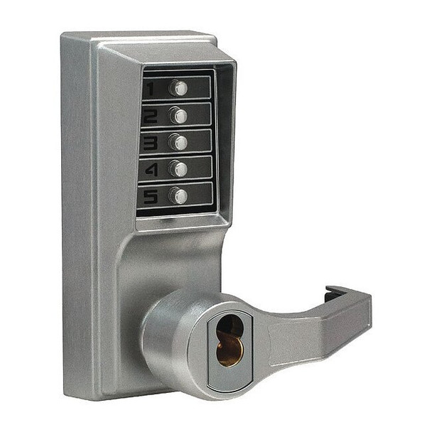 Simplex Push Button Lock,Entry,Key Override LR1021S26D41
