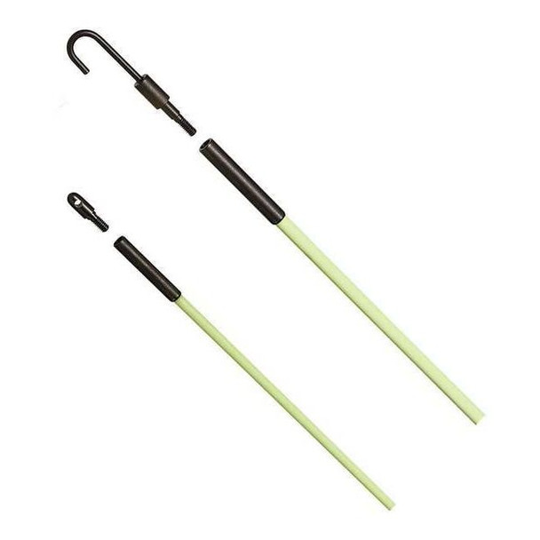 Ideal Cable Pulling Fishing Pole,3/16 In,12 ft 31-631