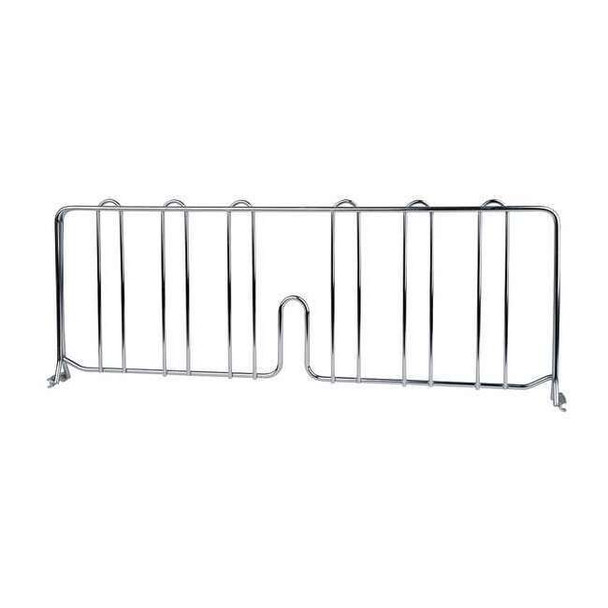 Metro Shelf Divider, 24"D x 24"W x 8"H, Chrome DD24C-1PK