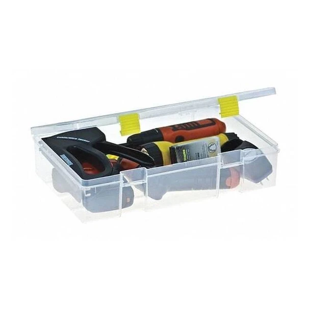 Plano Storage Box with 1 compartments, Plastic, 3 1/4 in H x 9.13 in W 2373101