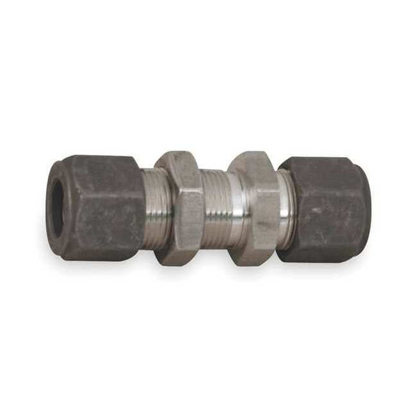 Parker 1/4" CPI 316 SS Bulkhead Union 4-4 WBZ-SS