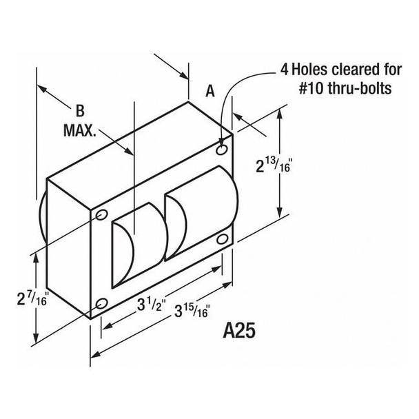 Advance PHILIPS ADVANCE 250 W, 1 Lamp HID Ballast Kit 71A5771-001D