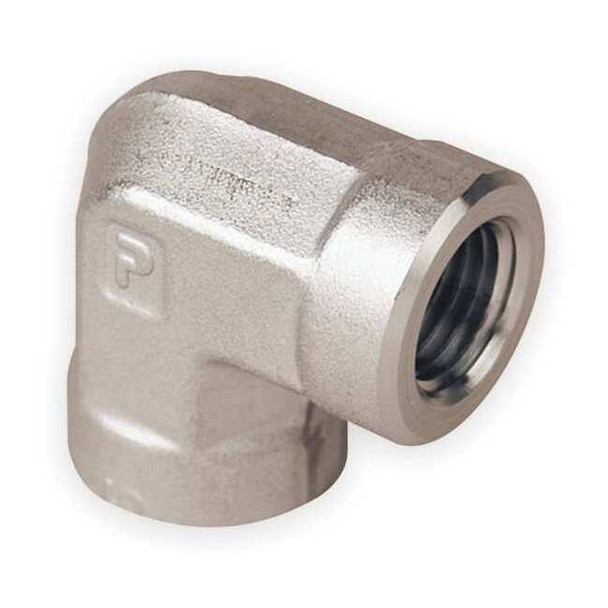 Parker StainlessSteel,90Elbow,1/4"NPTx1/4"NPT 4-4 FE-SS