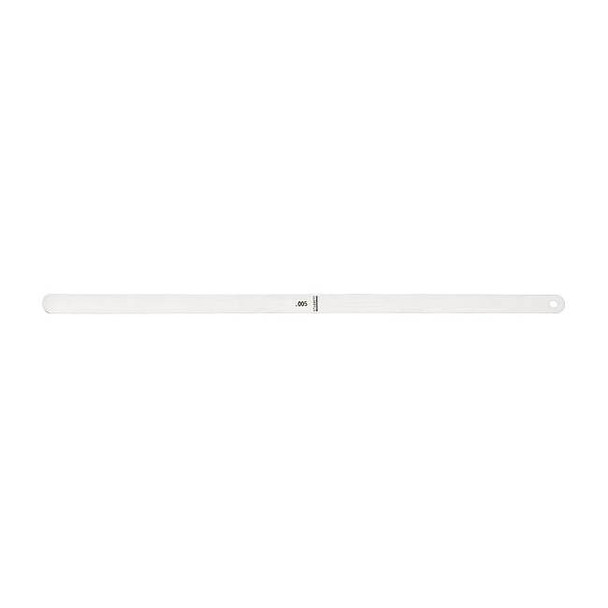 Starrett Thickness Gage,0.005 In,1/2 x 12 In 667-5