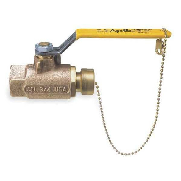 Apollo Valves Manual 2-Way Ball Valve,NPT,Bronze 70103HC