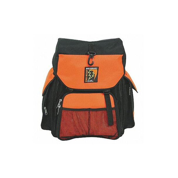 Salisbury Backpack, Orange, Poly, 3 OutsdPckt, 1PK SKBACKPACK