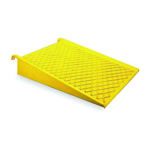 Eagle Mfg Spill Pallet Ramp,Yellow,1500 lb. 1689