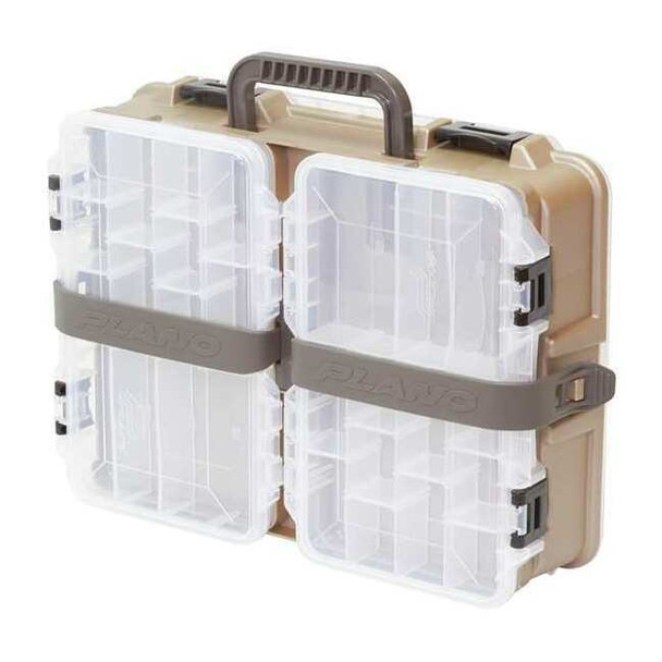 Adjustable Compartment Box with 12 to 36 compartments, Plastic, 5" H x 12 in W
