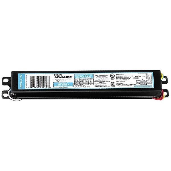 Advance 17 to 61 Watts, 1 or 2 Lamps, Electronic Ballast ICN-2S28-N