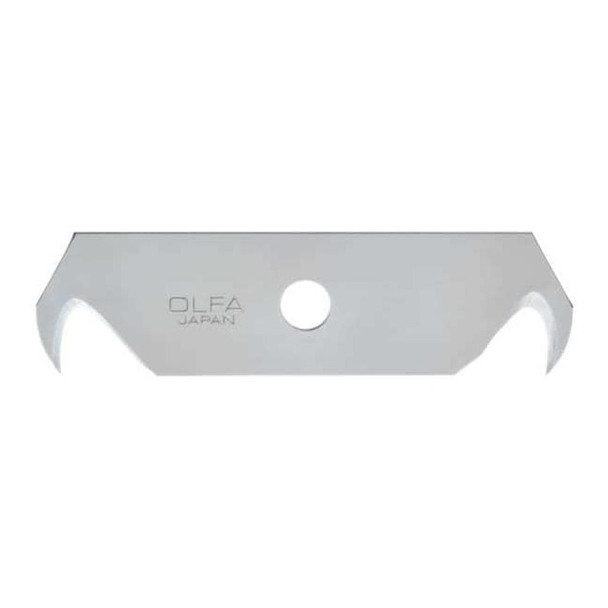 Olfa 2-Point Utility Blade,21/32" W, PK5 HOB-2/5
