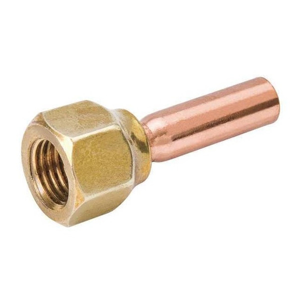 Mueller Industries Flare to Sweat Adapter,Copper,700 psi A 15727