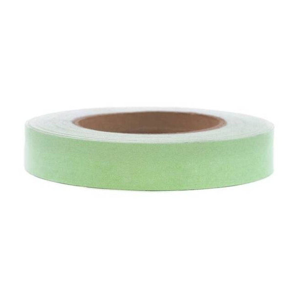 Masking Tape, 1 in W x 60 yd L, 6 mil Thick, Green, Rubber Adhesive